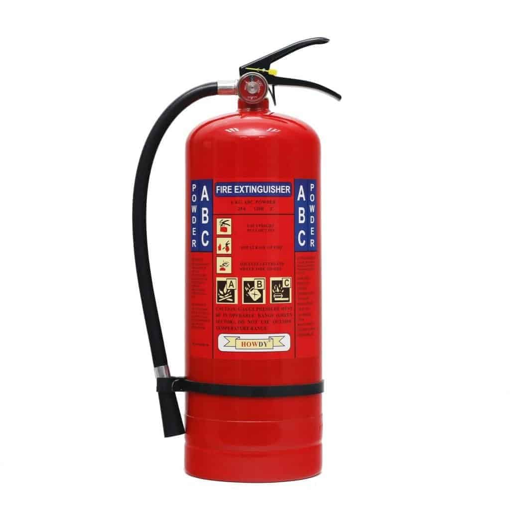 6kg Powder Fire Extinguisher Howdy